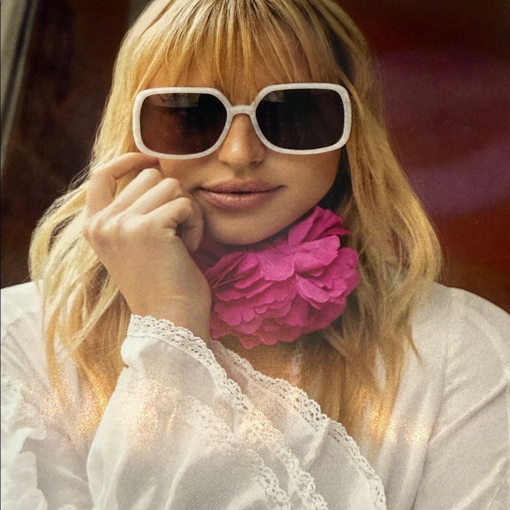 Transparent Free People Sunglasses